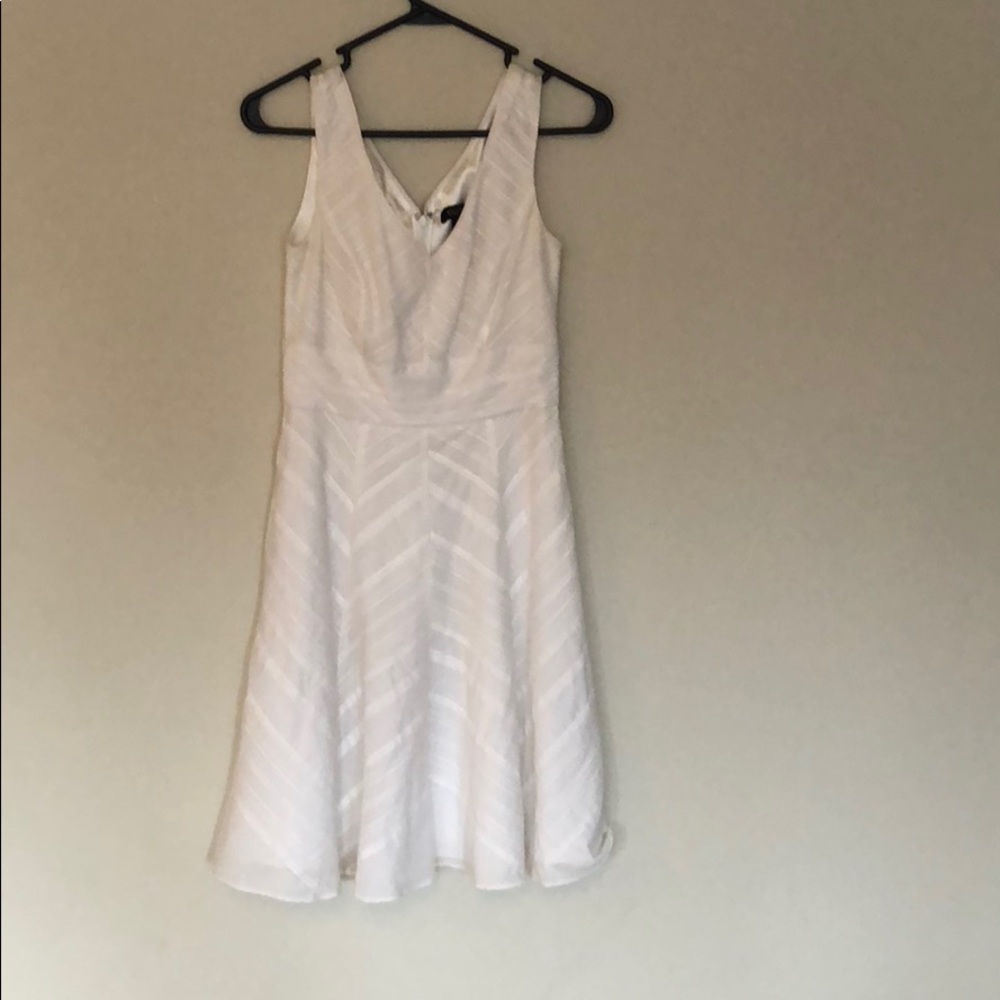 White cotton dress